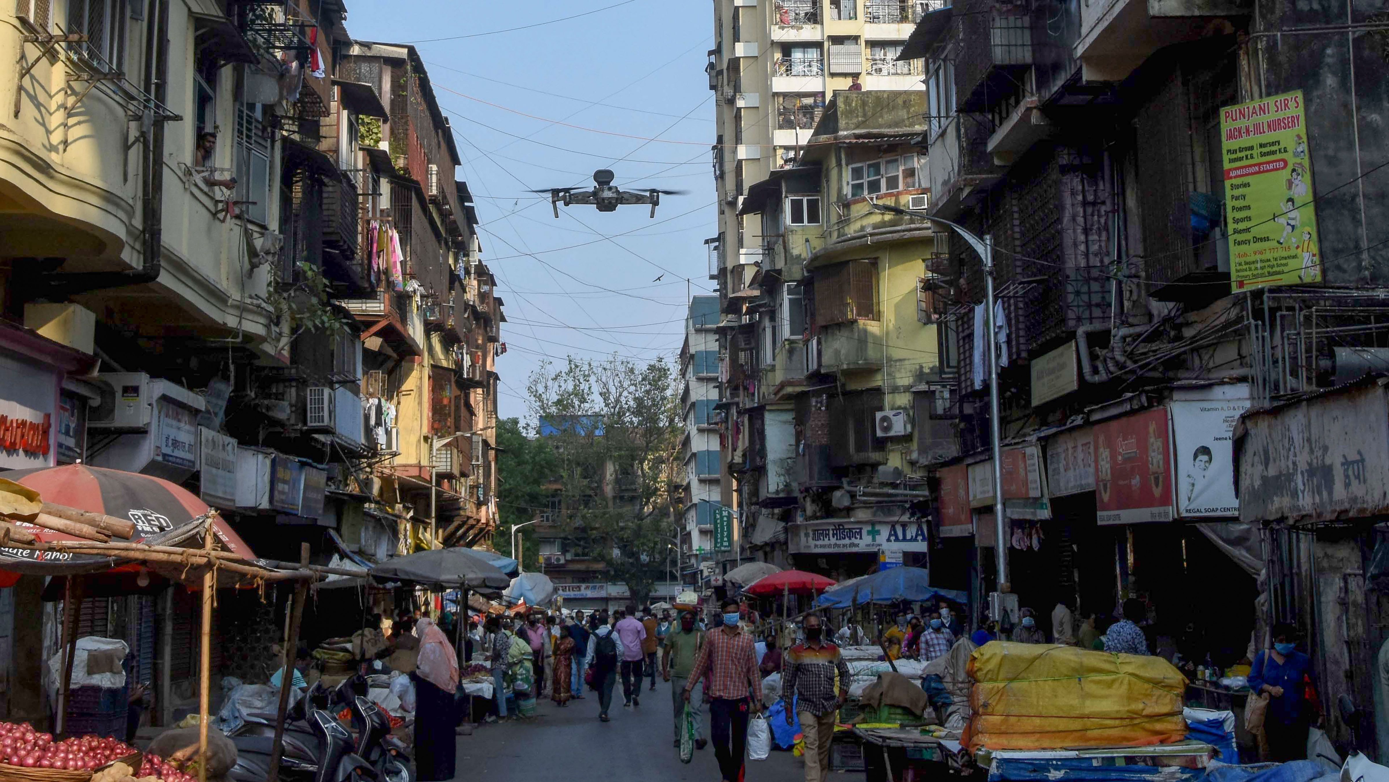 Urban Slums Mumbai India