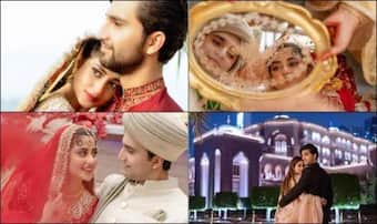 Sajal Ali-Ahad Raza Mir Break The Internet With Their Fairytale Wedding  Pictures From Abu Dhabi 