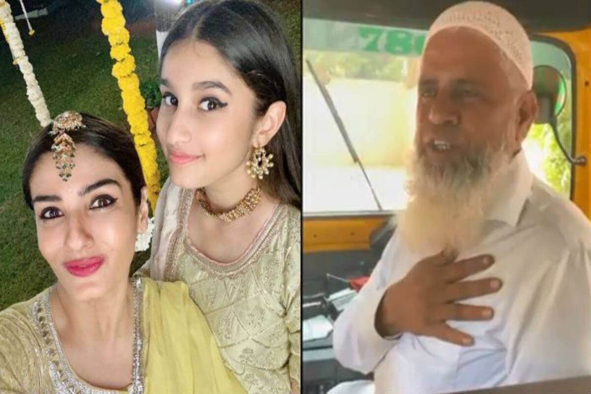 Raveena Tandon Ditches Her Luxury Car Enjoys Auto Ride To Attend Niece S Mehendi Function India Com She is an indian film actress, model, film producer & tv. raveena tandon ditches her luxury car