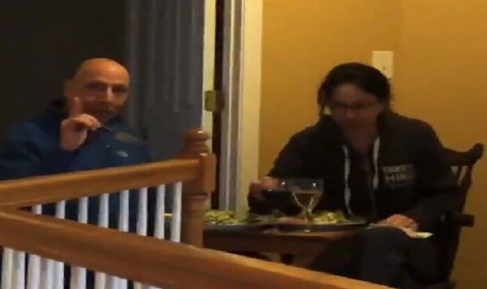 Parents Dine Outside The Room of Self-Quarantined Daughter, Video Goes ...