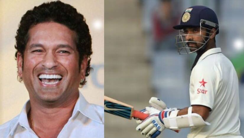 Ajinkya Rahane, Sachin Tendulkar © Twitter