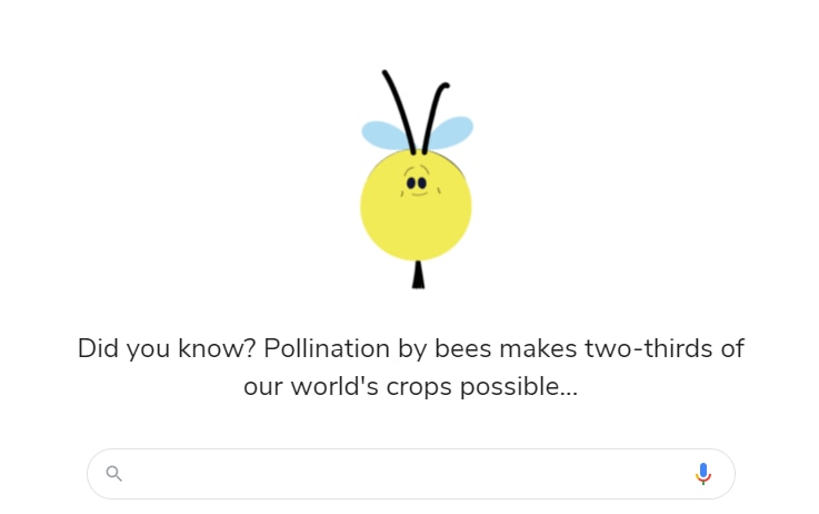 NYC's Honeybee Conservancy Featured in Google's Earth Day Doodle