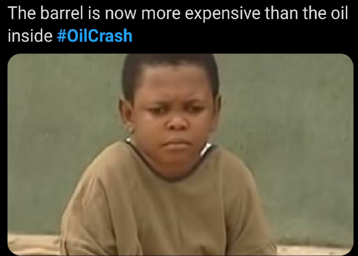 Humour to the Rescue As Crude Oil Prices Crash, Hilarious Memes Take