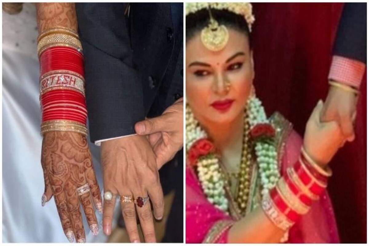 Rakhi Sawant Shares Wedding Pictures With Husband Ritesh, Deletes Quickly-  Have a Look | India.com
