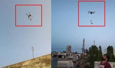 Gujarat Men Deliver Pan Masala to People Using Drone Amid