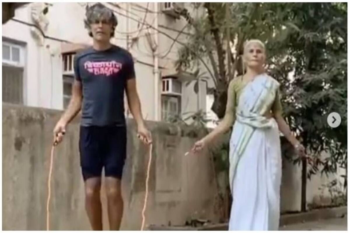 Milind Soman Mother Marathon - Scopalabor