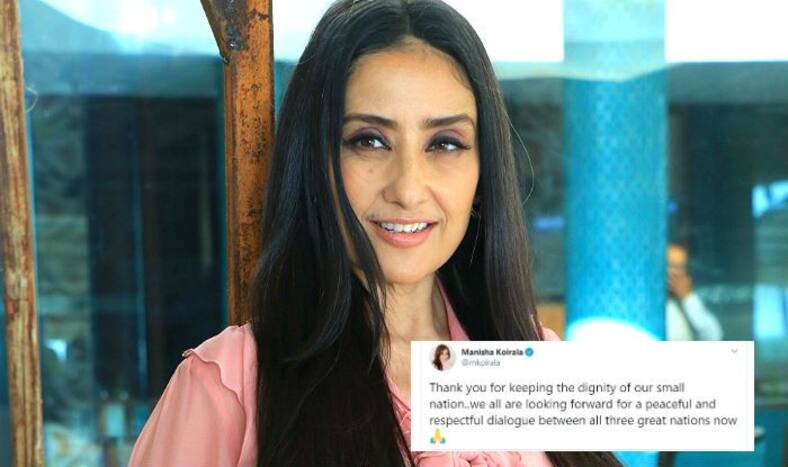 Manisha Koirala trolled for supporting new Nepalese map