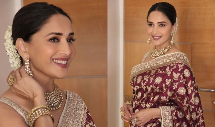 10 inspirational saree looks of Madhuri Dixit - Masala