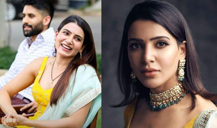 Samantha Akkineni Repeats Her Yellow Sabyasachi Suit to Attend Rana ...