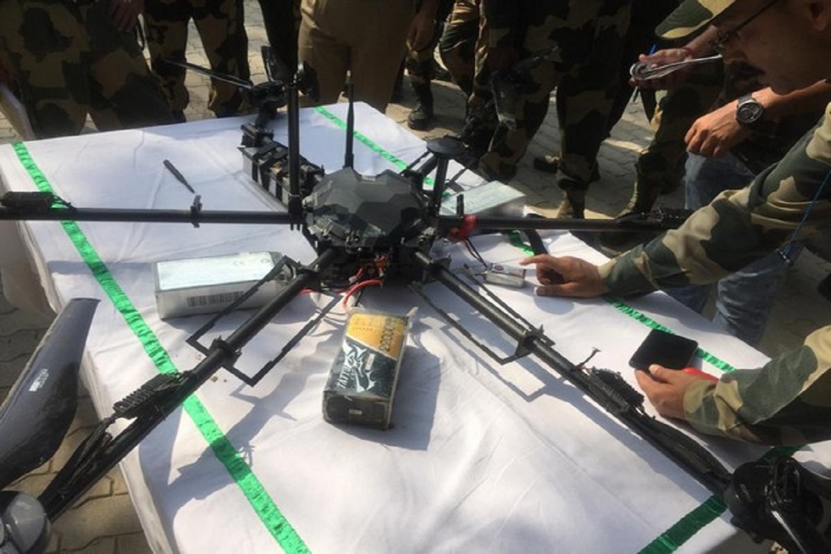 BSF Shoots Down Arms-Laden Pakistani Drone in J&amp;K