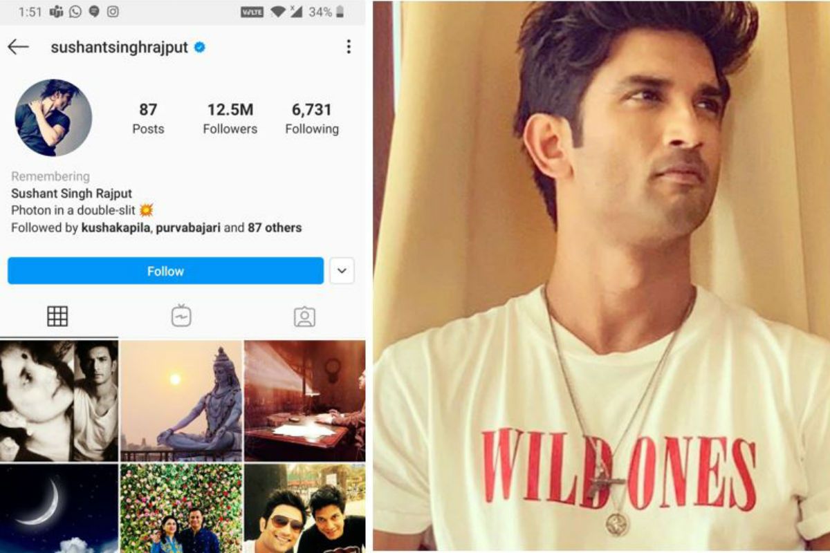 Instagram Adds ‘remembering’ To Memorialize Late Sushant Singh Rajput’s Account