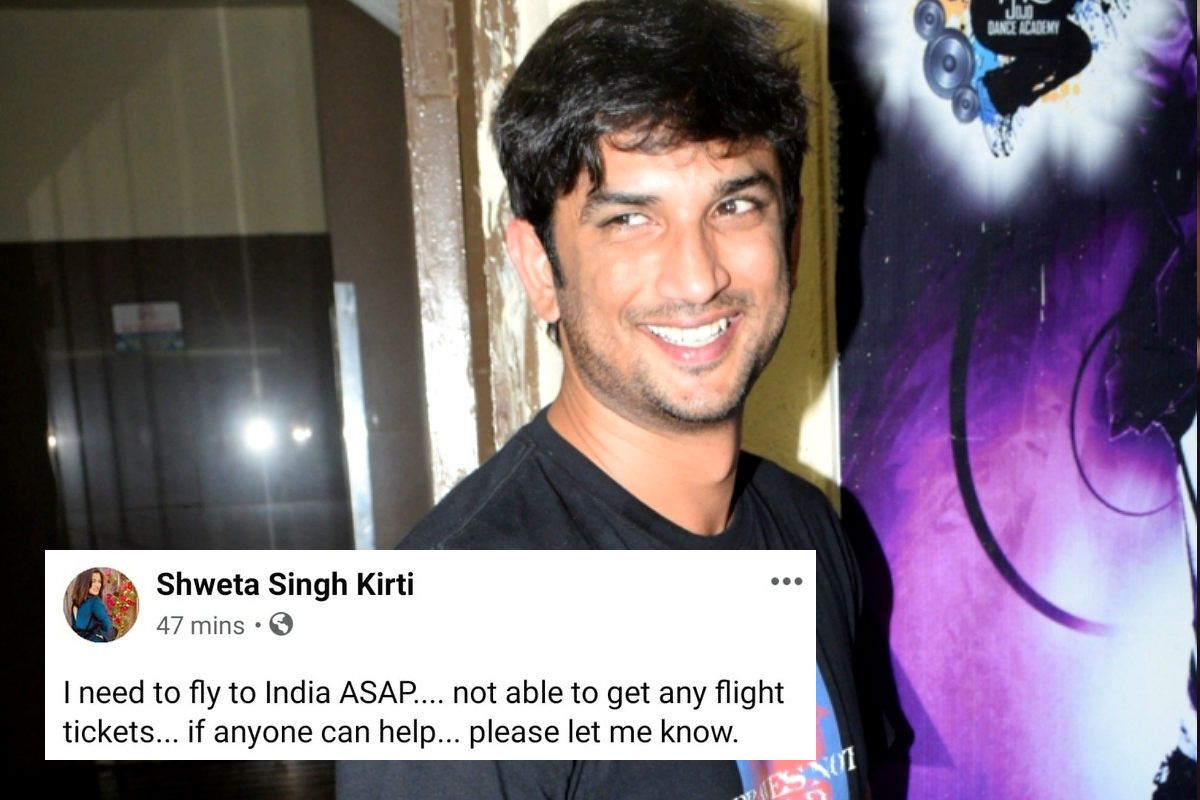 Sushant Singh Rajput's Sister Still Stuck in US, Actor's Father ...