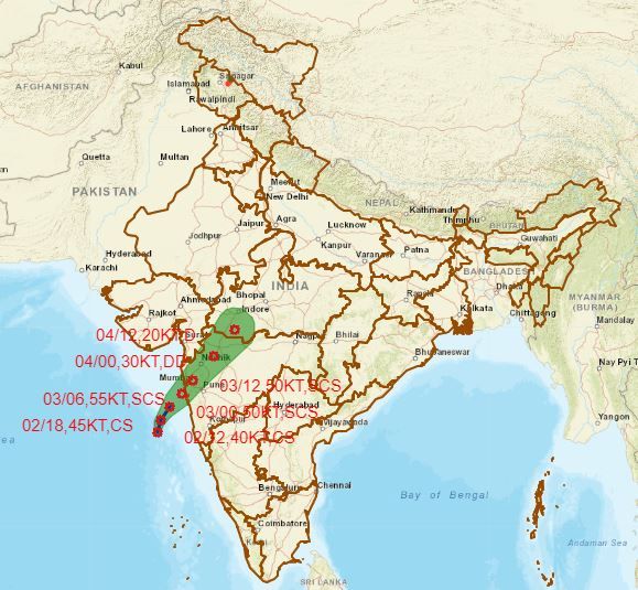 Nisarga Cyclone Live Tracking: Know The Current Location of Cyclone, Get Movement Alerts