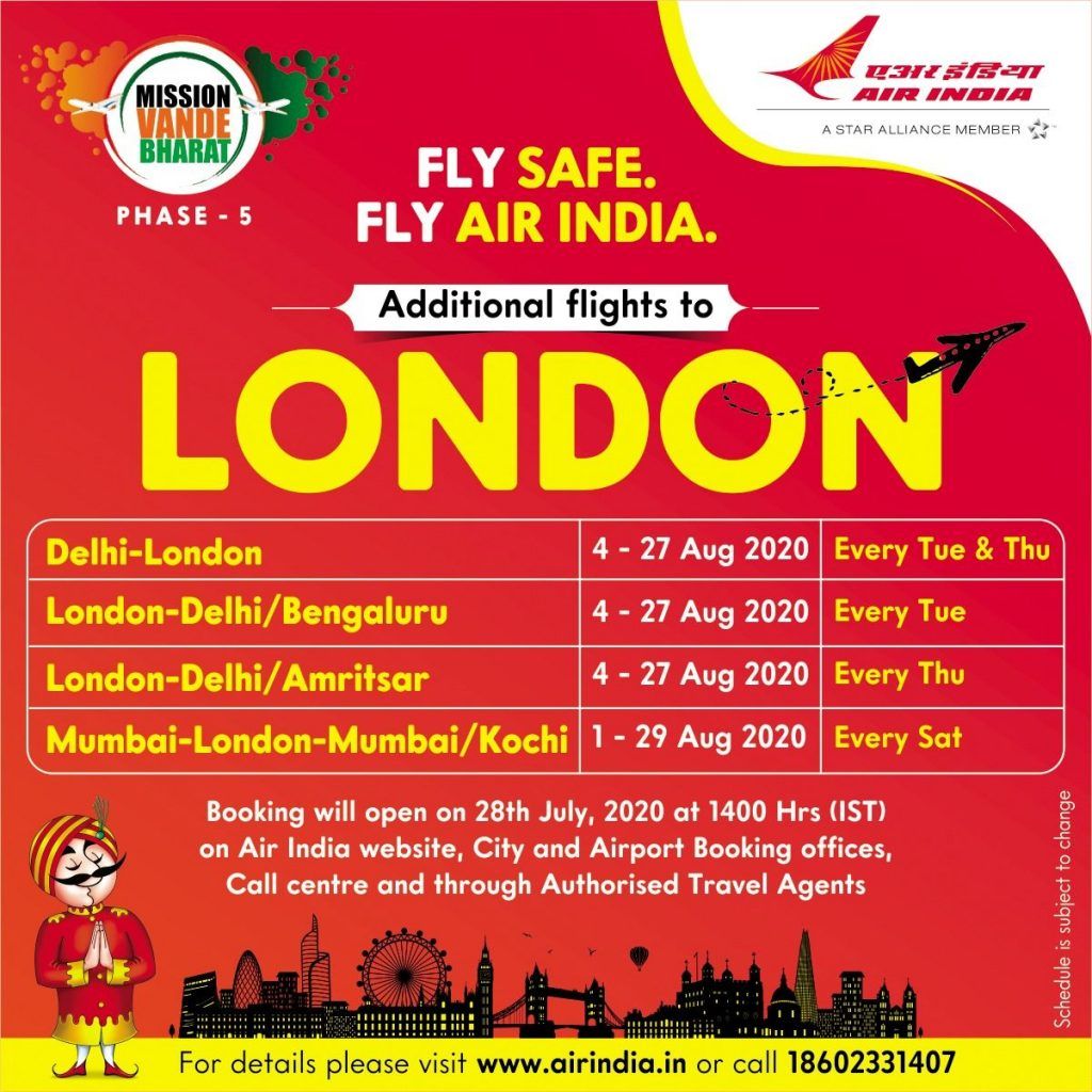 india air travel booking