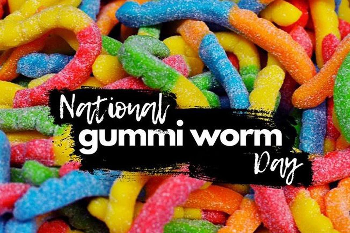 National Gummi Worm Day 2020 All About Celebrating The Gelatinbased Candy