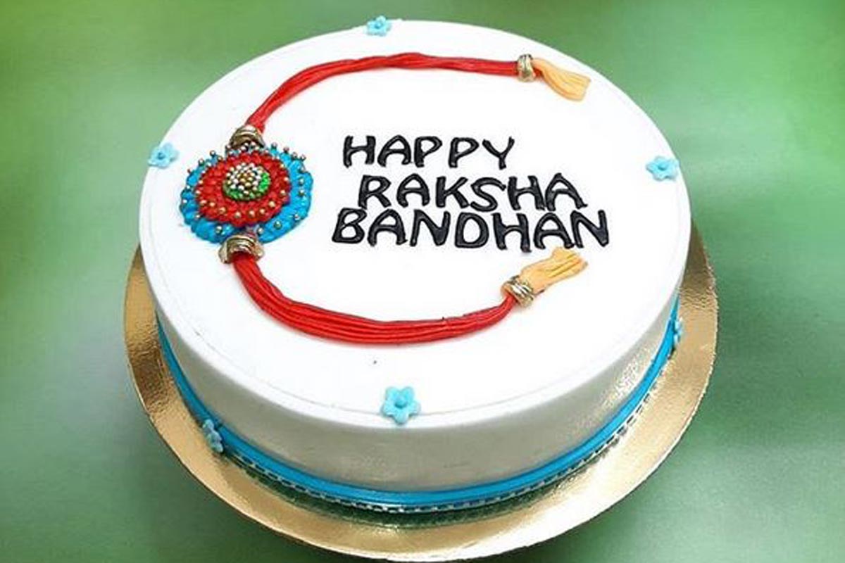 Raksha Bandhan Photocake | Buy Raksha Bandhan Photocake online | Rakhi Cake