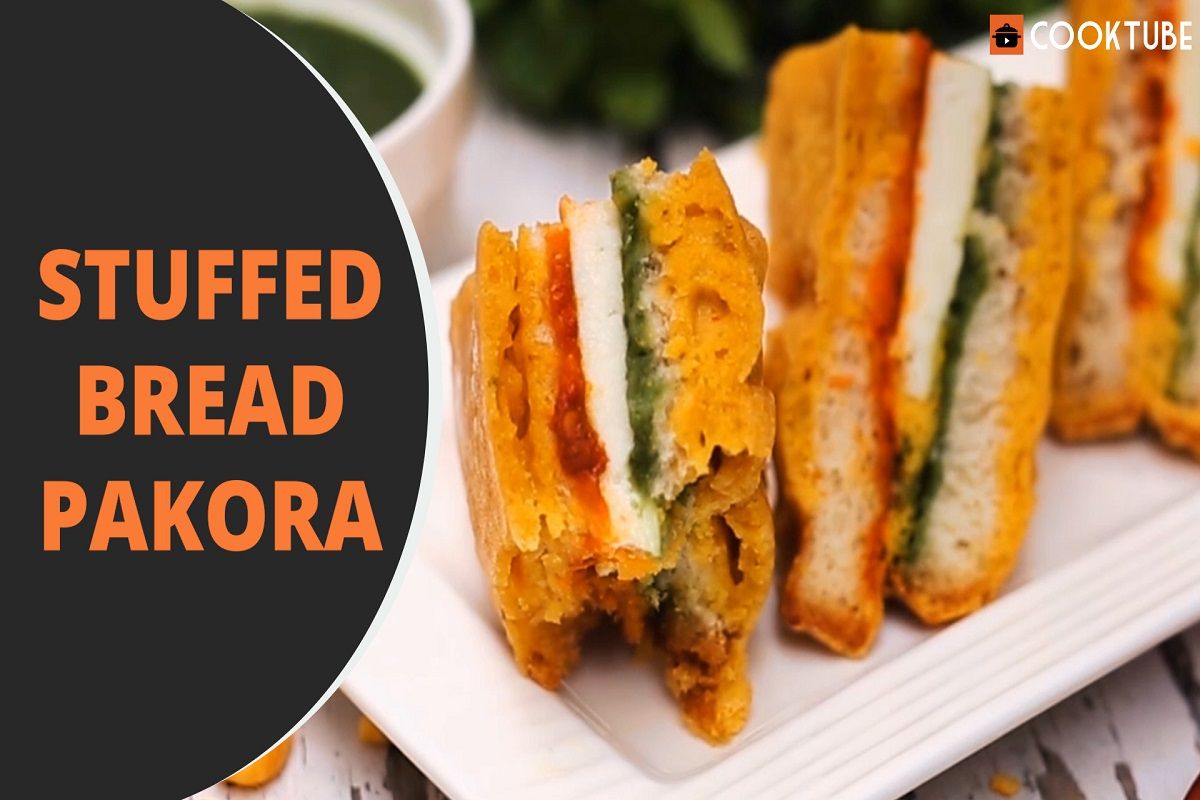 Stuffed Bread Pakora Recipe Just Follow The Steps Given to Make The