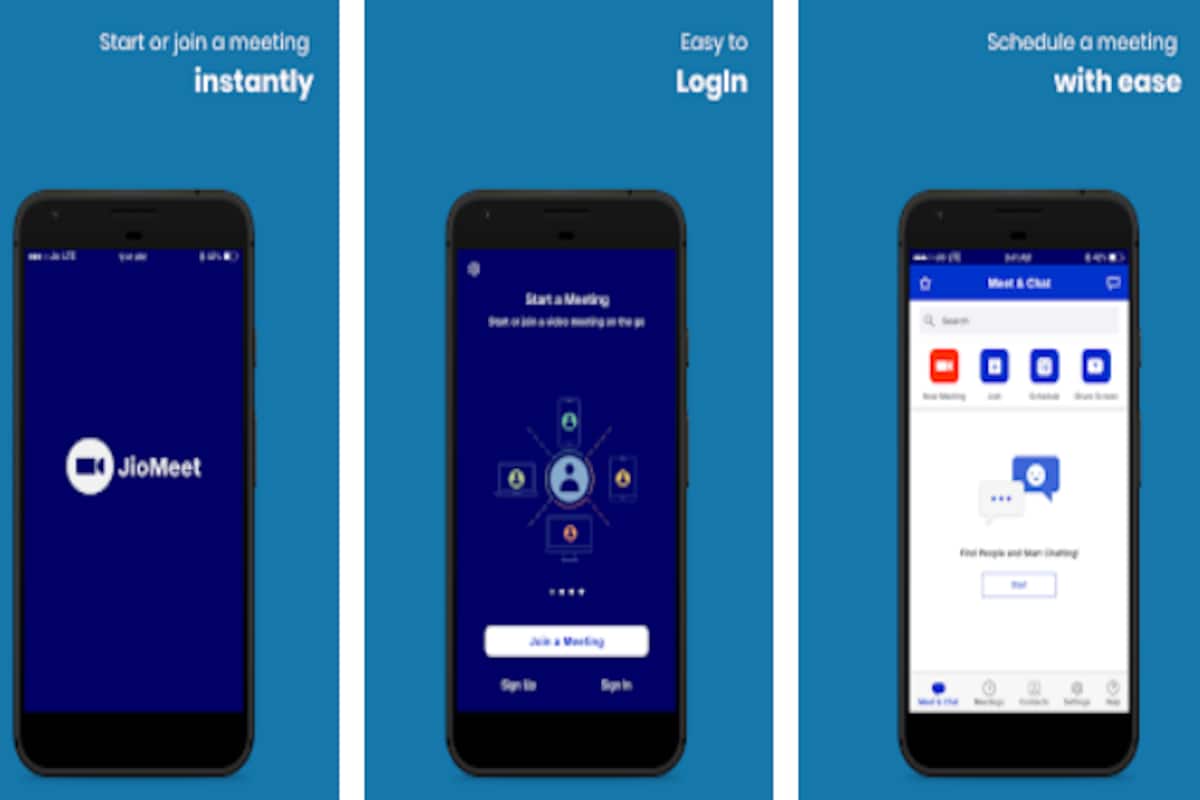 Reliance Jio Launches Free Video Conferencing App Jiomeet 1 Lakh Users Download It Instantly India Com