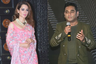 Kangana Ranaut Reacts to AR Rahman