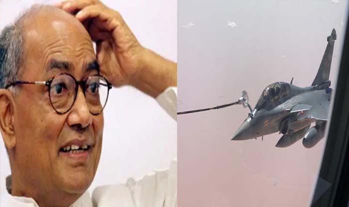 राफेल को लेकर दिग्विजय सिंह ने पीएम पर साधा निशाना, ट्वीट में लिखा 'चोकीदार जी अब तो बता दो कितने में खरीदा?'