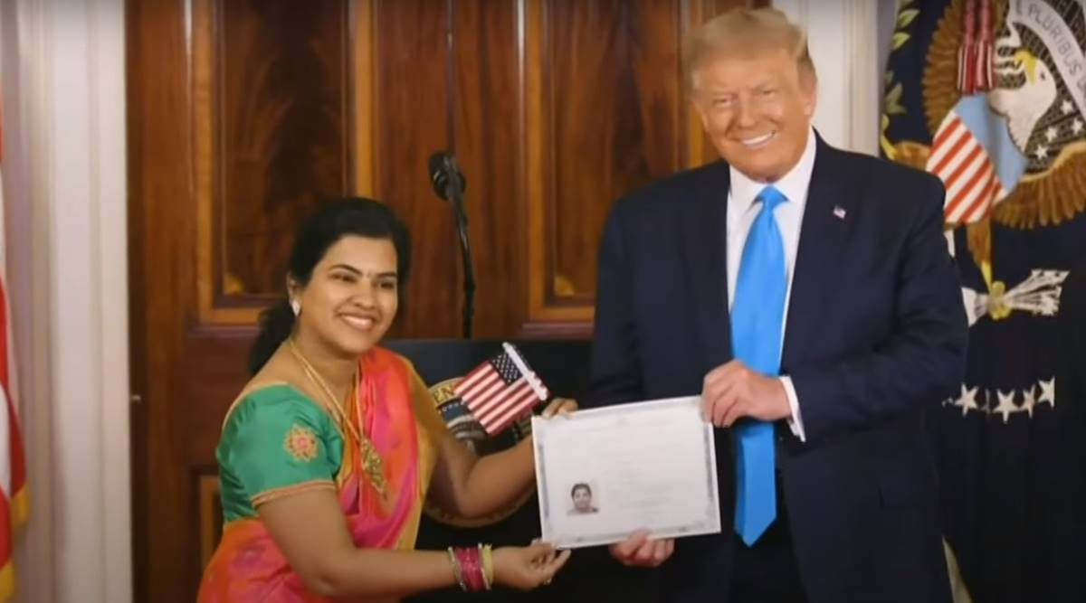 Indian Software Engineer Becomes US Citizen in Rare Ceremony at ...
