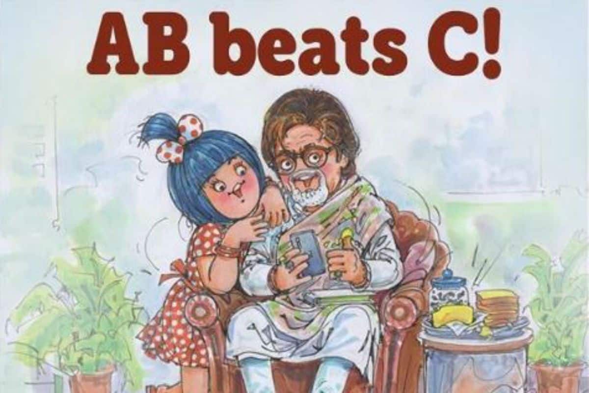 Amitabh Bachchan Shares And Thanks Amul For Dedicating 'AB Beats C' Doodle:  Thank You For Continuously Thinking Of Me 