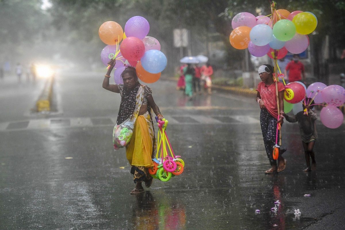 Heavy Rains Lash Parts Of Delhi Bringing Much-needed Relief