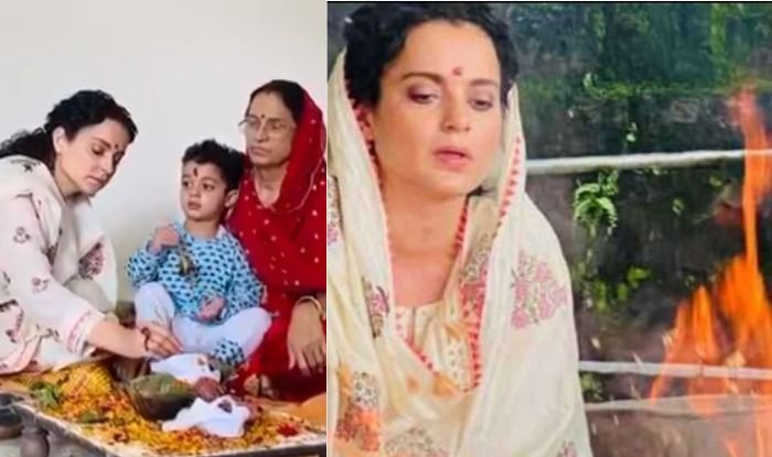 कंगना रनौत की सुरक्षा के लिए हुई पूजा, 1 लाख 15 हजार बार इस मंत्र का हुआ जाप, देखिए VIDEO
