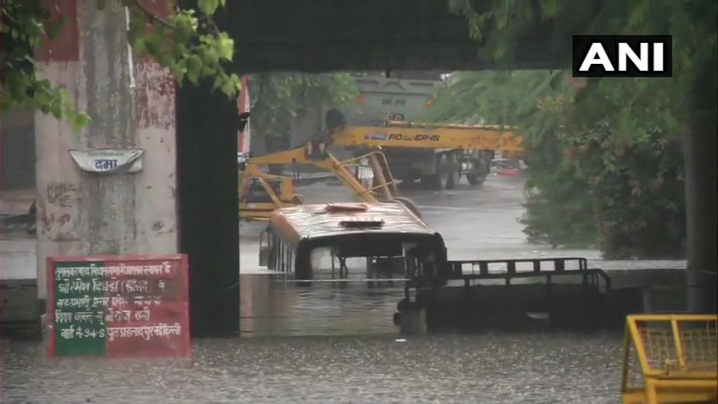 Waterlogged Roads Traffic Power Cuts Rain Woes Continue In Delhi Ncr