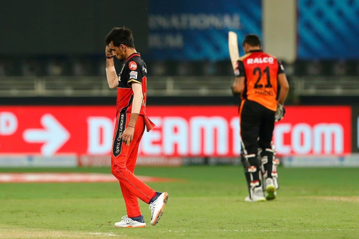 Chahal's been highly critical to RCB's chances