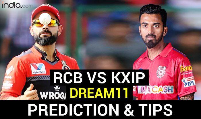 KXIP vs RCB Dream11 Team Tips, IPL 2020 Captain And Vice-Captain ...