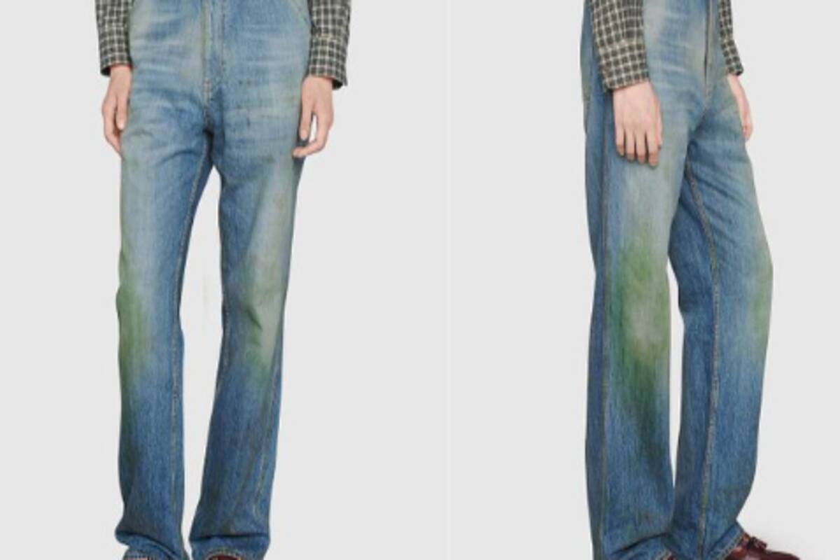 Gucci Unveils With Fake Grass Stains For Whopping Rs 88,000, Internet Left Baffled! | India.com
