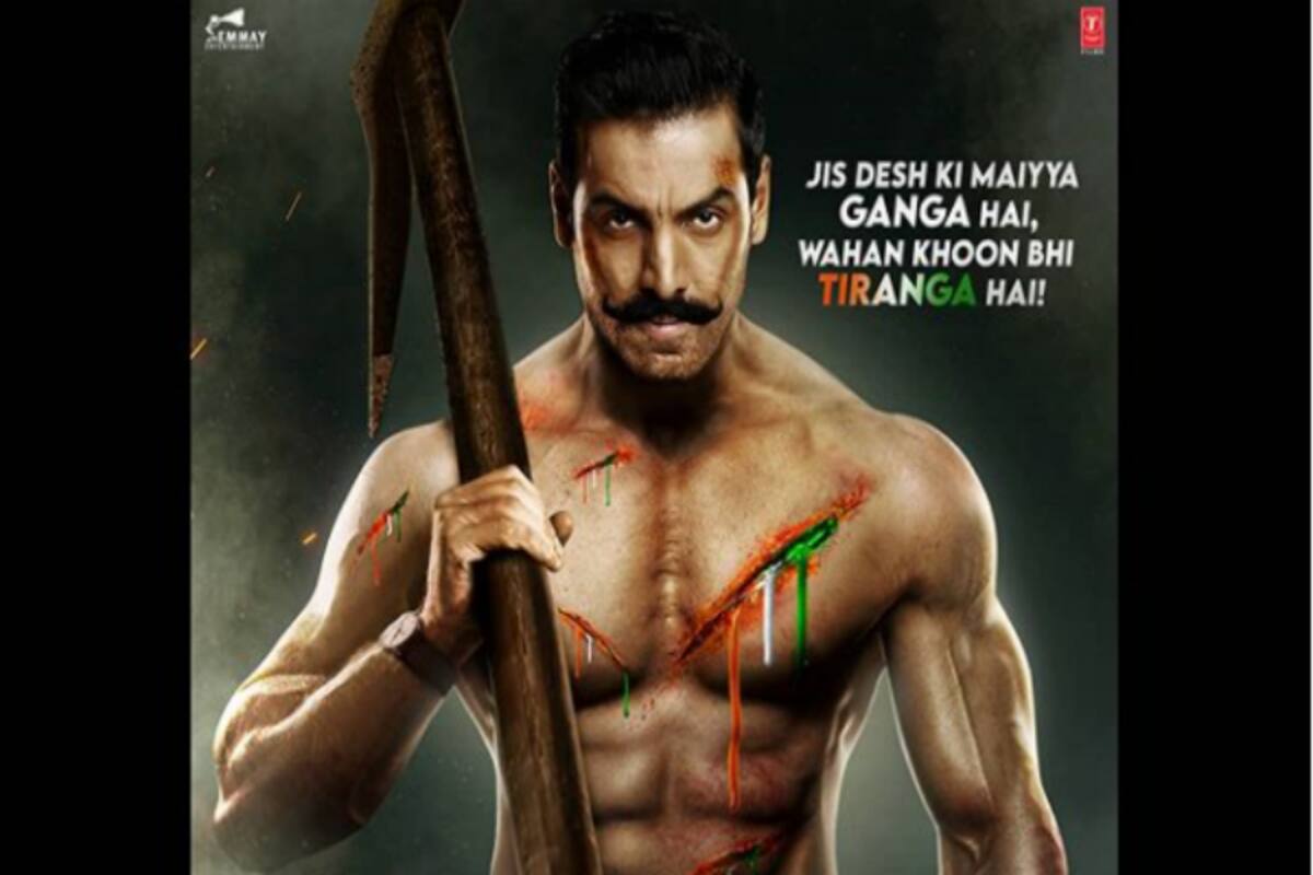 Satyameva Jayate 2 Poster John Abraham Divya Khosla Kumar S Patriotic Drama To Release On Eid 2021 India Com