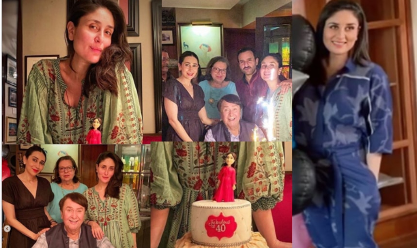 Fabulous 40: Kareena Kapoor Khan’s Birthday Cake, Party Pictures With