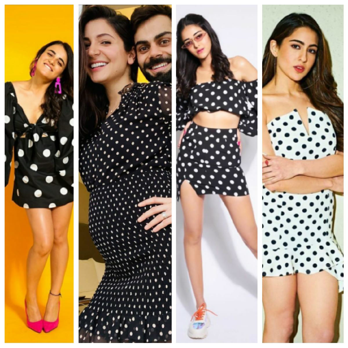 Buy Premium Polka Dot Frill Dress Online | SizeYOU by Jaey