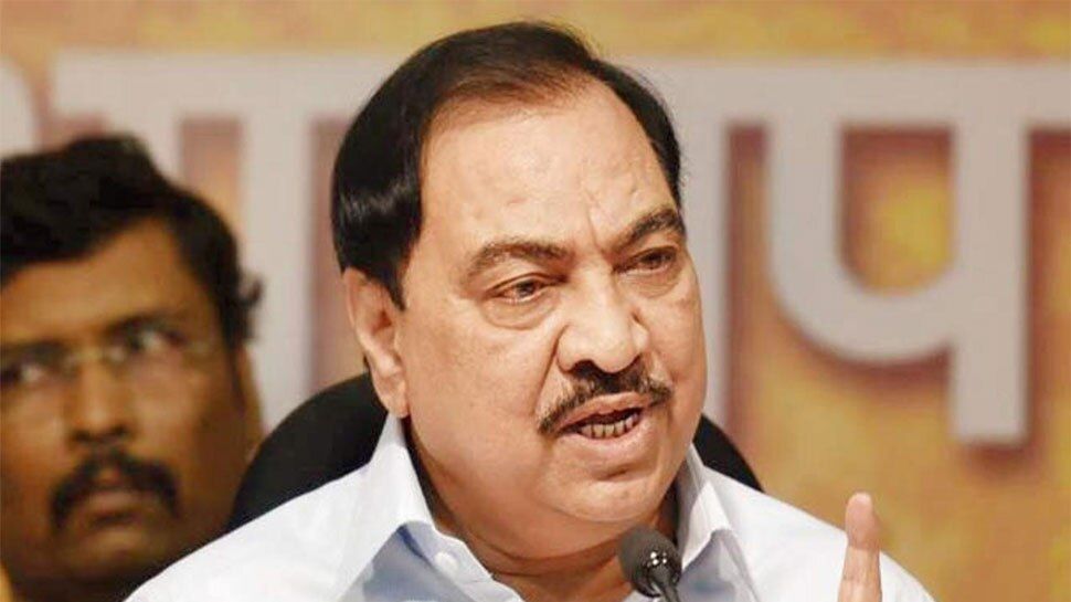 Former Maharashtra Minister Eknath Khadse Quits BJP, to Join NCP on Friday