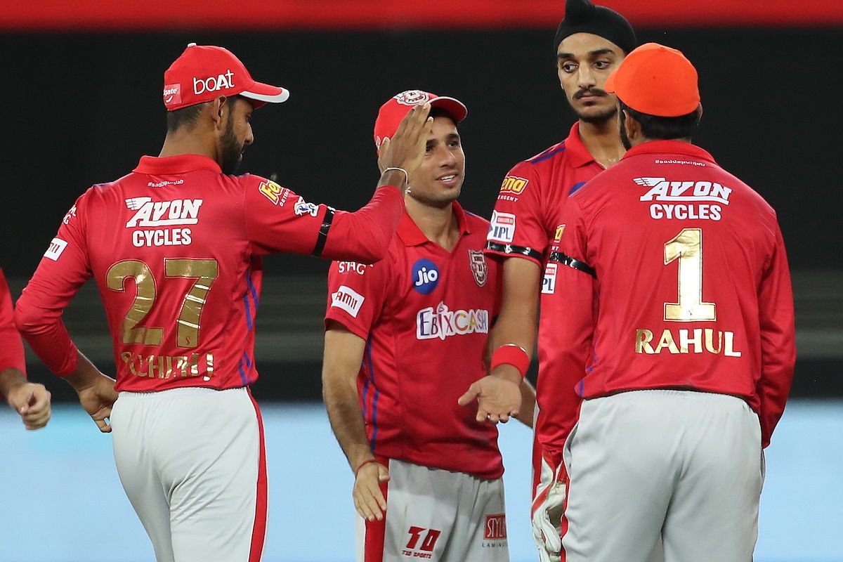 KXIP Vs SRH 2020 IPL Today Match Report Chris Jordan Arshdeep Singh 