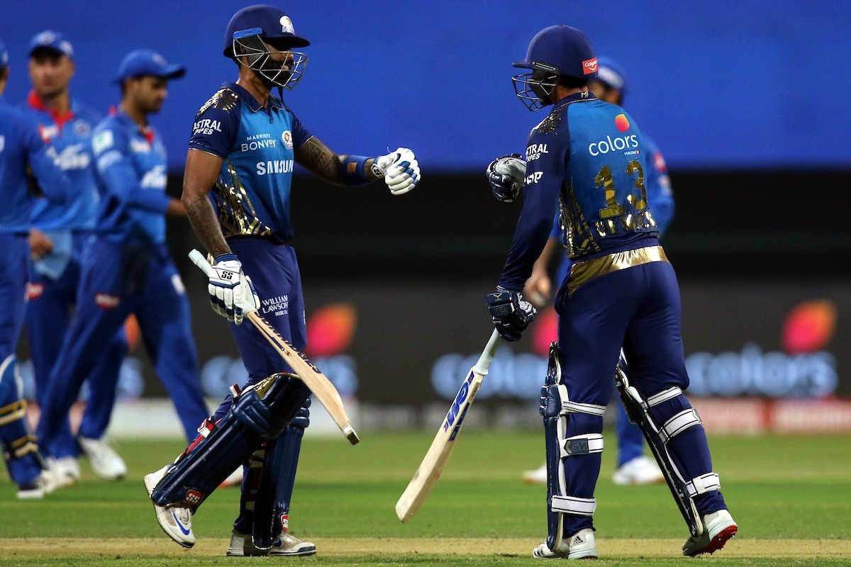 IPL 2020 Updated Points Table After MI vs DC, Match 27: Mumbai go Top; KL Rahul, Kagiso Rabada Retain Orange, Purple Cap Respectively