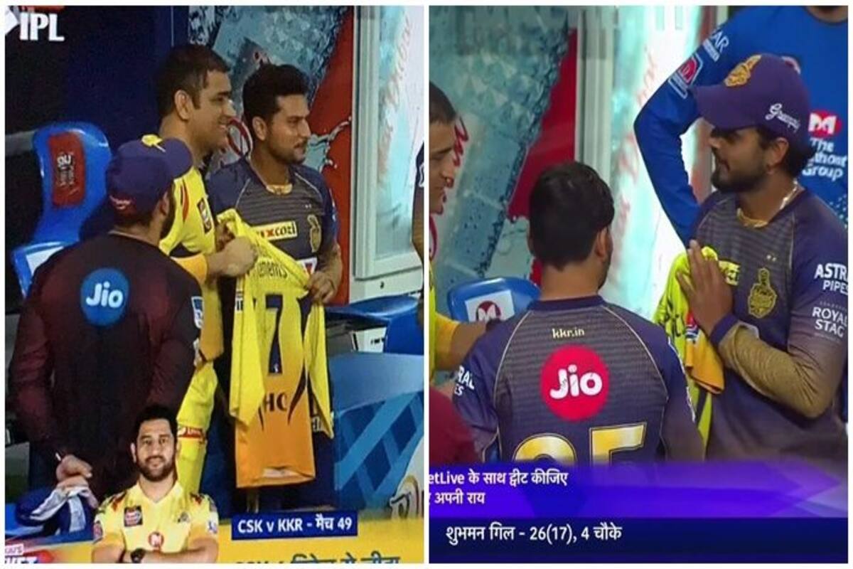 IPL: MS Dhoni Gifts Jos Buttler His Chennai Super Kings Shirt, But