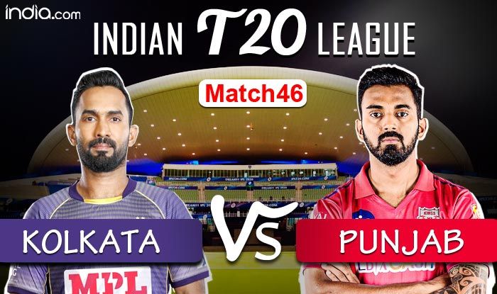 LIVE IPL 2020 KKR vs KXIP Scorecard, IPL Todays Match Live Score And Updates Online Match 46 Confident Punjab Aim to Sustain Momentum vs Rejuvenated Kolkata