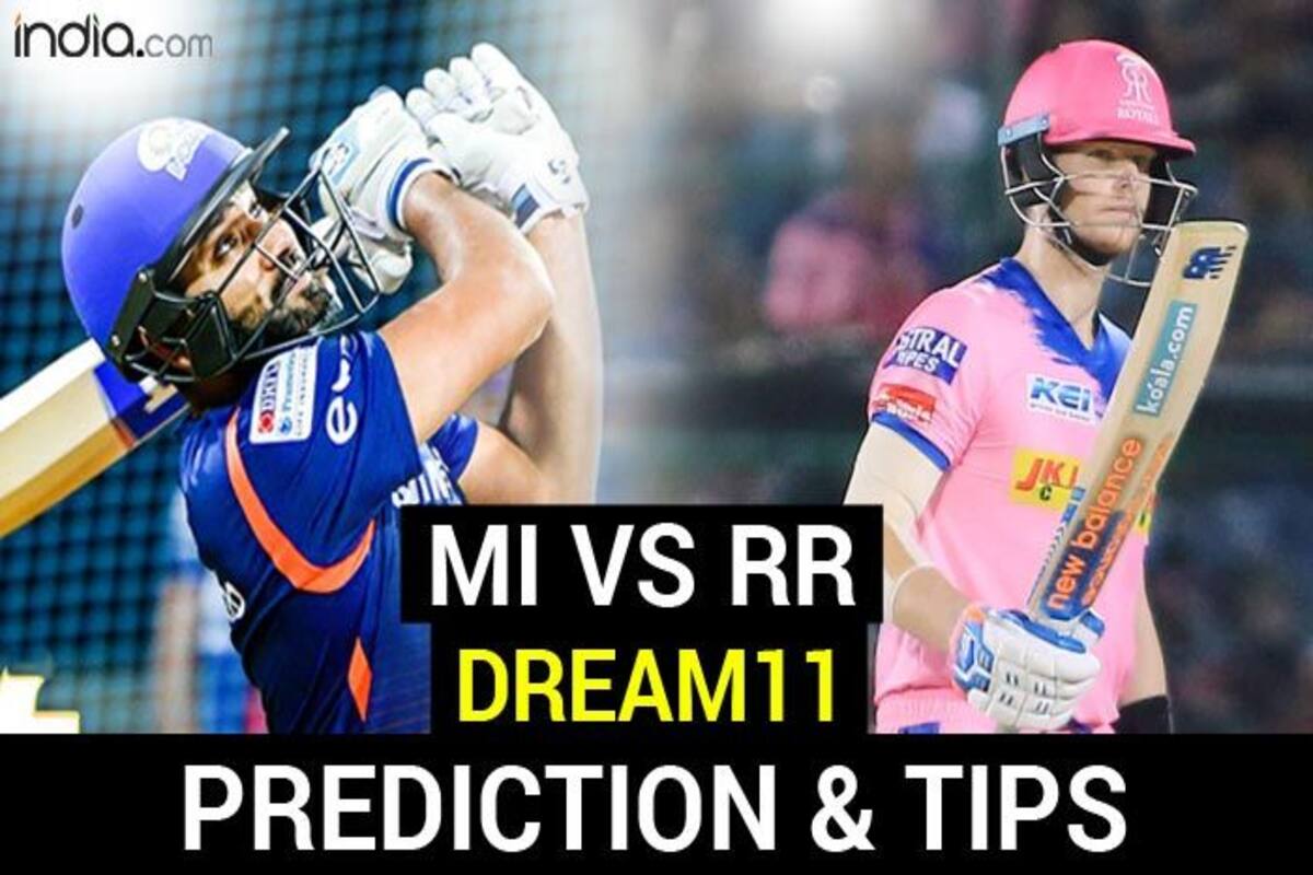 Mi Vs Rr Dream11 Team Hints And Prediction Ipl 2020 Online Cricket Dream11 Prediction Fantasy Playing Tips Probable Xis For Todays T20 Mumbai Indians Vs Rajasthan Royals Match At Sheikh Zayed