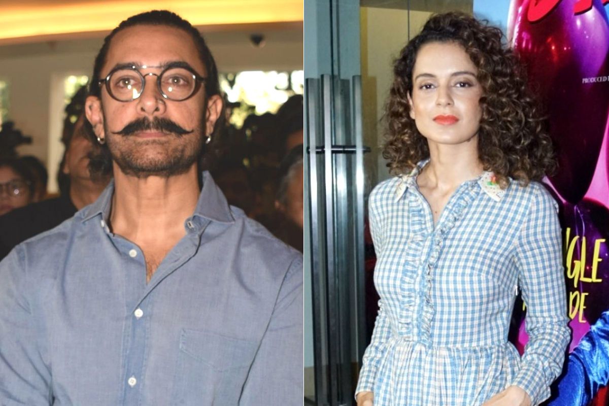 Kangana Ranaut Attacks Aamir Khan For His Old ‘Intolerance’ Controversy