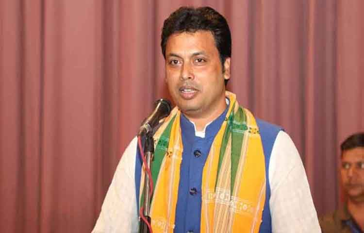 Tripura CM Biplab Kumar Deb Tests Positive for COVID-19, in Home Isolation