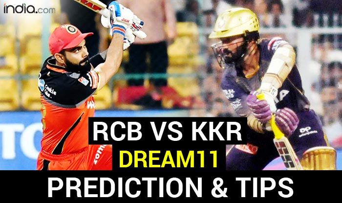RCB vs KKR Dream11 Team Prediction Dream11 IPL 2020: Captain, Vice-captain, Fantasy Playing Tips, Probable XIs For Today's Royal Challengers Bangalore vs Kolkata Knight Riders T20 Match 28 at Sharjah Cricket Stadium 7.30 PM IST Monday, October 12