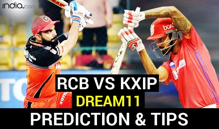 RCB vs KXIP Dream11 App Team Hints And Prediction IPL 2020 - Online ...