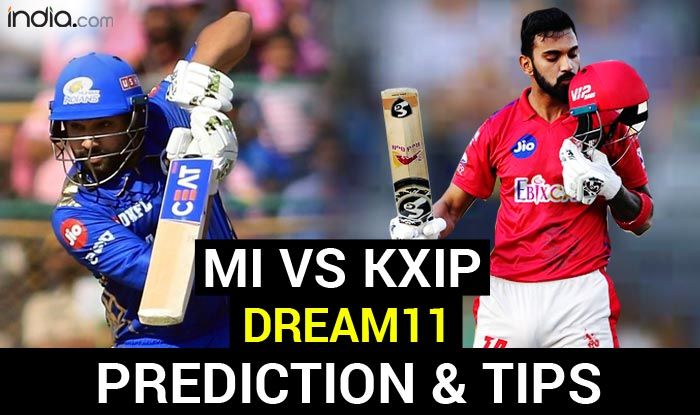 MI vs KXIP Dream11 Team Hints And Predictions IPL 2020: Captain, Vice-Captain And Probable XIs For Today's Mumbai Indians vs Kings XI Punjab Match 36 at Dubai International Cricket Stadium 7.30 PM IST Sunday, October 18