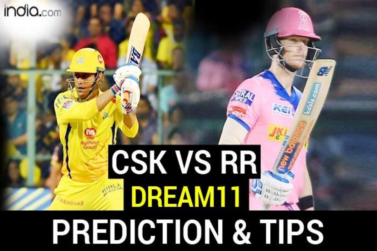 Csk Vs Rr Dream11 Team Hints And Prediction Ipl 2020 Online Cricket Dream11 Prediction Fantasy Playing Tips Probable Xis For Todays Chennai Super Kings Vs Rajasthan Royals T20 Match At Sheikh Here is the today's ipl cricket match winner prediction 2020 & dream11 all match astrology report for indian premier league season 13. csk vs rr dream11 team hints and