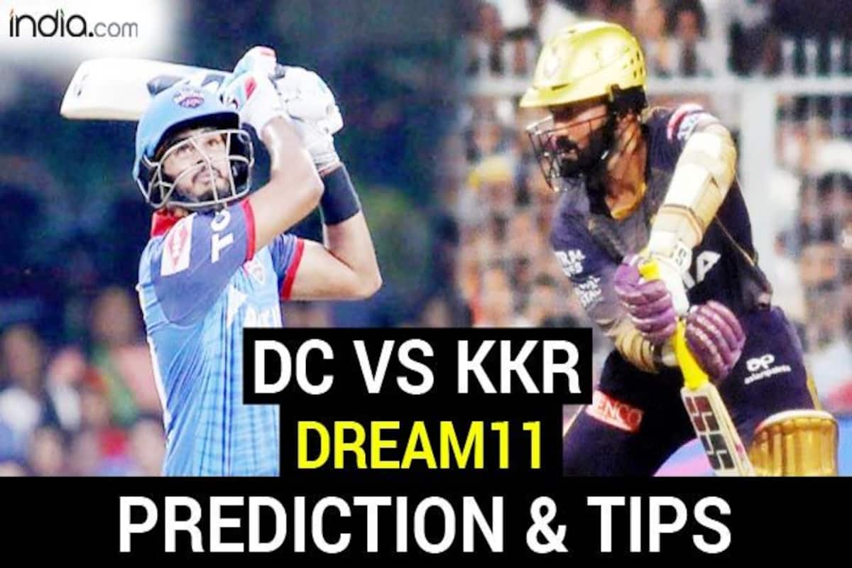 Dc Vs Kkr Dream11 Team Prediction Dream11 Ipl 2020 Captain Vice Captain Fantasy Playing Tips Probable Xis For Today
