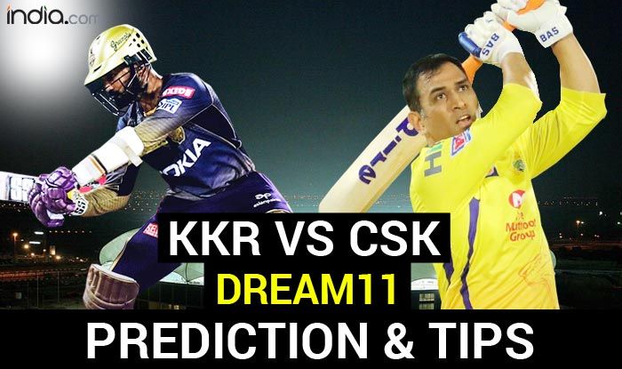 KKR vs CSK Dream11 Team Tips, IPL 2020 Captain And Vice-Captain ...
