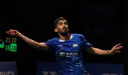 Denmark Open 2020 Indian Kidambi Srikanth Beats Toby Penty To Enter 2nd Round Badminton News Sports News